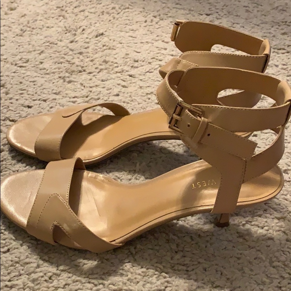Nude small heels